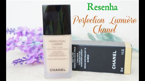 Resenha: Base Chanel Perfection Lumiere .